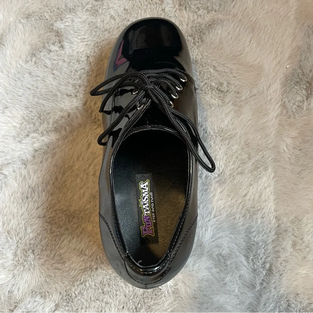 Funtasma Boots Mens 70s Platforms Black Floating Fish PIMP02 Left Shoe Only L 12 - Picture 5 of 10